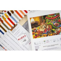 Santa’s Little Troublemaker 44x32cm SBU5079