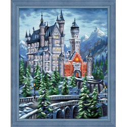 Diamond painting kit Castle AZ-1615