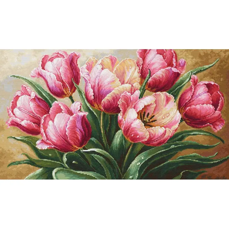 Graceful Tulips 35x20cm SG718 Graceful Tulips 35x20cm SG718