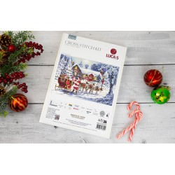 Santa’s Visit  48x32cm SBU5084