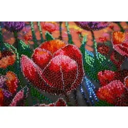 Main Bead Embroidery Kit - Spring rhythm AAB-943