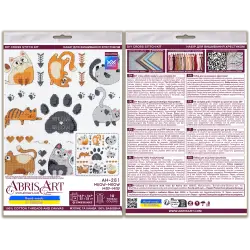 Cross-stitch kits - Meow-meow AAH-281