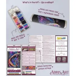 Main Bead Embroidery Kit - Waves of Color AAB-946