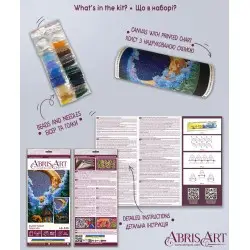 Main Bead Embroidery Kit - Silent Night AAB-948