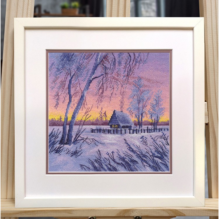 Cross stitch kit "Winter evening" S1669
