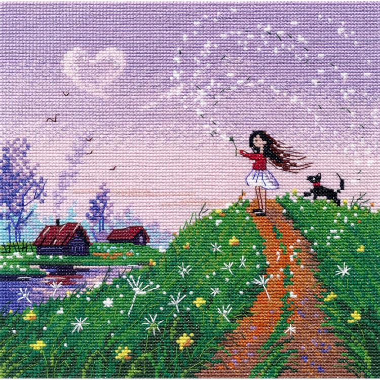 Cross stitch kit "Spring breeze" S1675