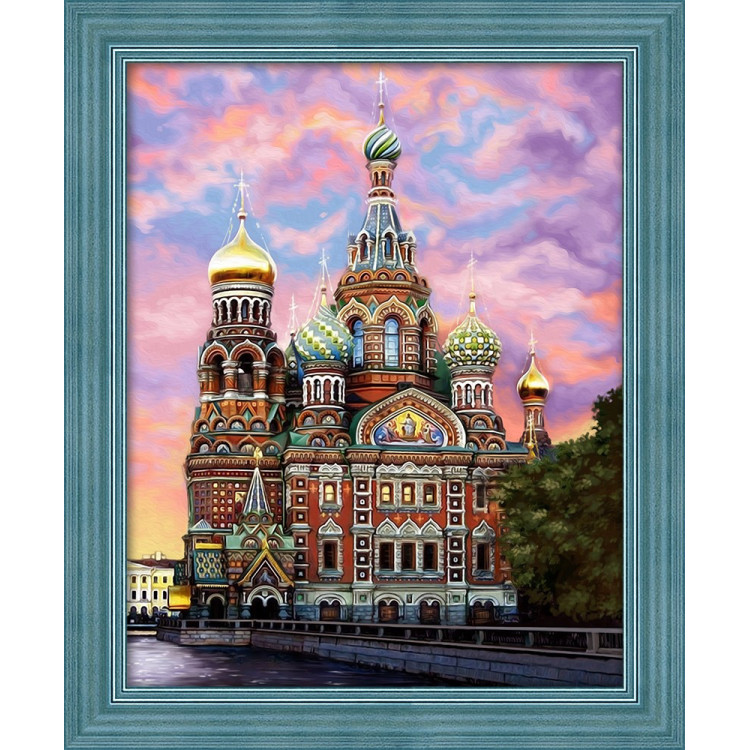 Diamond painting kit St.Petersburg AZ-1628