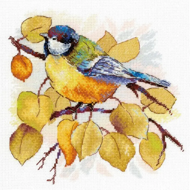 Cross stitch kit "In the autumn forest" SNV-923