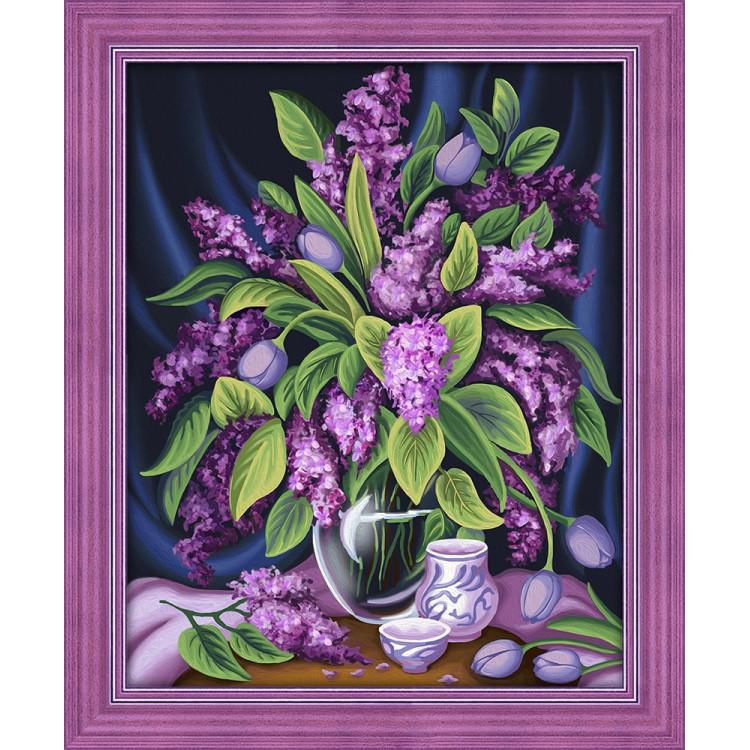 Diamond painting kit Lilac AZ-1629