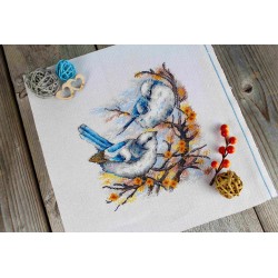 Cross stitch kit "Feathered Aristocrats" SNV-924