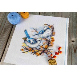 Cross stitch kit "Feathered Aristocrats" SNV-924