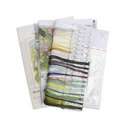 Cross stitch kit "Geese on a walk" SNV-970