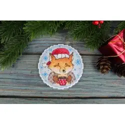 Cross stitch kit "New Year's tea party" SR-1103