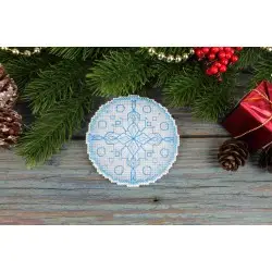 Cross stitch kit "New Year's tea party" SR-1103