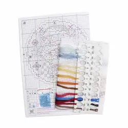 Cross stitch kit "New Year's tea party" SR-1103