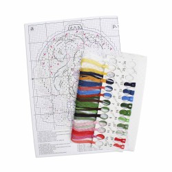 Cross stitch kit "New Year's ball with a squirrel" SR-1160