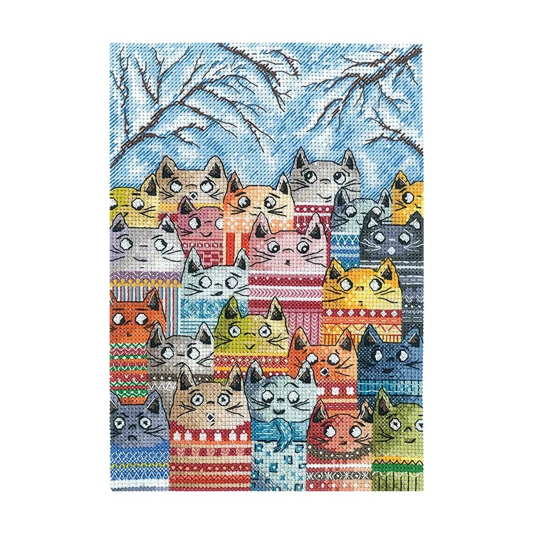 Cross stitch kit "Voices of Spring" SANG-11