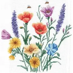 Cross stitch kit "Colours of summer" SANK-70