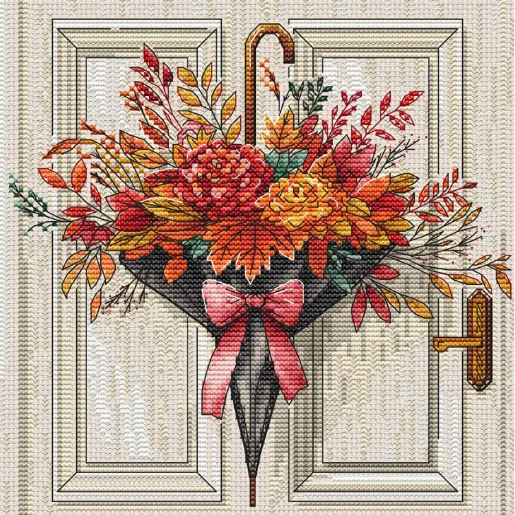 Cross stitch kit "Autumn Decoration" AVA-P081 Cross stitch kit "Autumn Decoration" AVA-P081