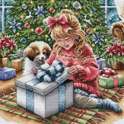 Cross stitch kit  "A Special present" AVA-P087