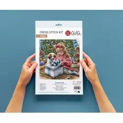 Cross stitch kit  "A Special present" AVA-P087