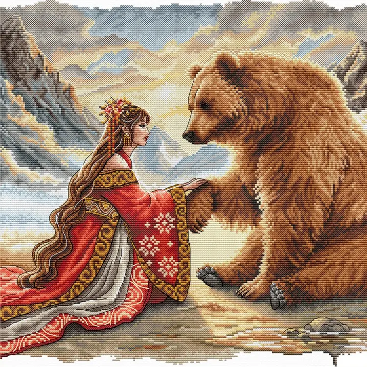 Cross stitch kit  "Pact of Friendship" AVA-P149