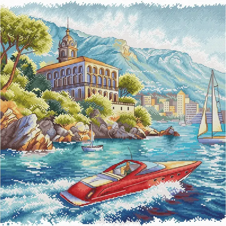 Cross stitch kit  "The Coast" AVA-P155
