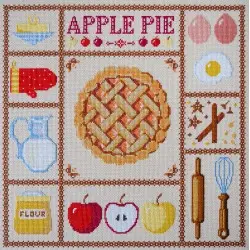 Cross-stitch kits - Apple pie AAH-280