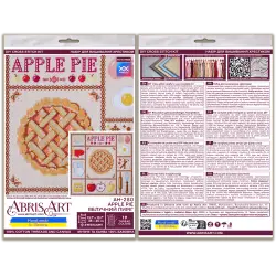 Cross-stitch kits - Apple pie AAH-280