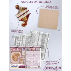 Cross-stitch kits - Apple pie AAH-280