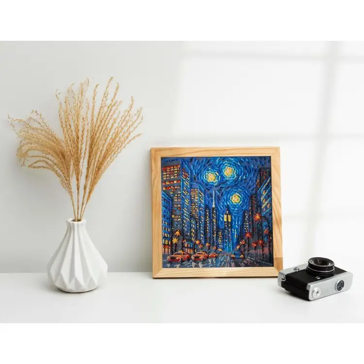 Mid-sized bead embroidery kit - The rhythm of life AAMB-121