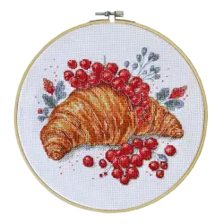 Cross-stitch kits - Redcurrant Croissant AAH-285