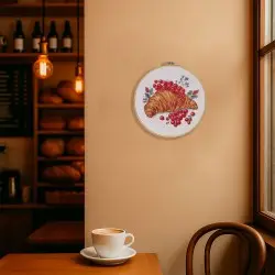 Cross-stitch kits - Redcurrant Croissant AAH-285