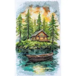 Cross-stitch kits - Silence in the forest AAH-286