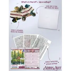 Cross-stitch kits - Silence in the forest AAH-286