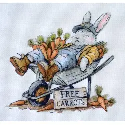 Cross-stitch kits - Free carrots AAH-288