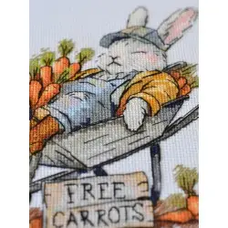 Cross-stitch kits - Free carrots AAH-288