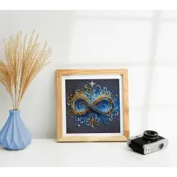 Mini Bead embroidery kit - Infinity AAM-261