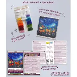 Mini Bead embroidery kit - A Midsummer Night's Dream AAM-264
