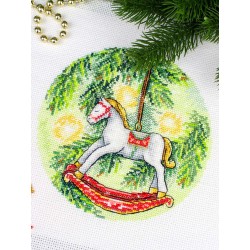 Cross stitch kit "New Year's horse" SM-1252