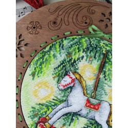 Cross stitch kit "New Year's horse" SM-1252