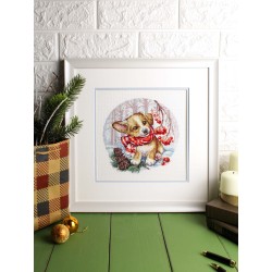 Cross stitch kit "A walk in the forest" SNV-886