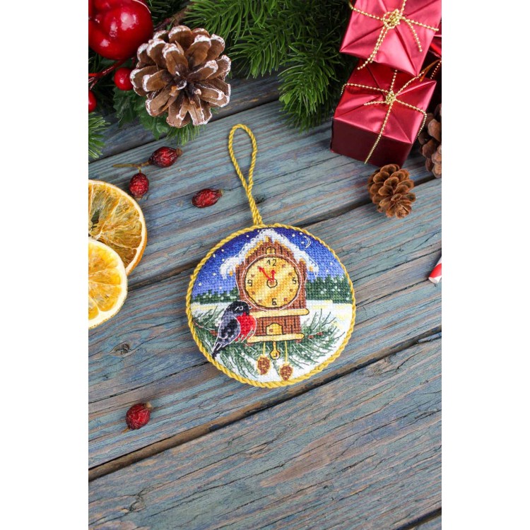Cross stitch kit "Forest Clock. Pinkeep" SNV-905