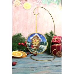 Cross stitch kit "Forest Clock. Pinkeep" SNV-905