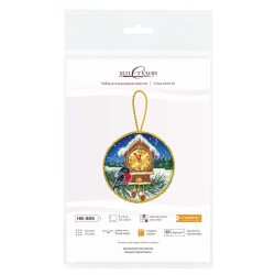 Cross stitch kit "Forest Clock. Pinkeep" SNV-905