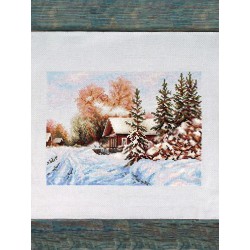 Cross stitch kit "Village street" SNV-910