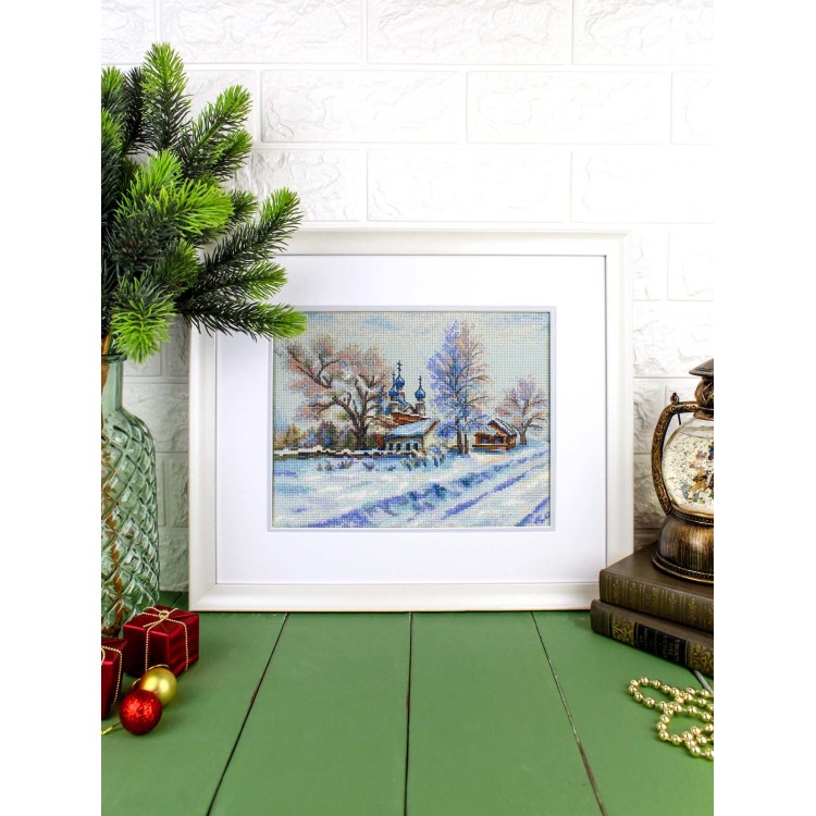 Cross stitch kit "Rural temple" SNV-914