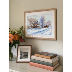Cross stitch kit "Rural temple" SNV-914