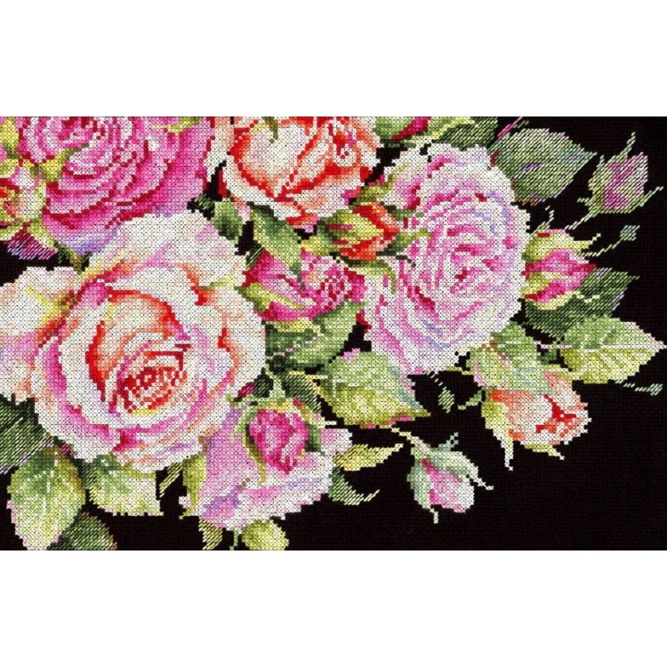 Cross stitch kit "Noble roses" SNV-949
