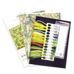 Cross stitch kit "Spring mimosa" SNV-950